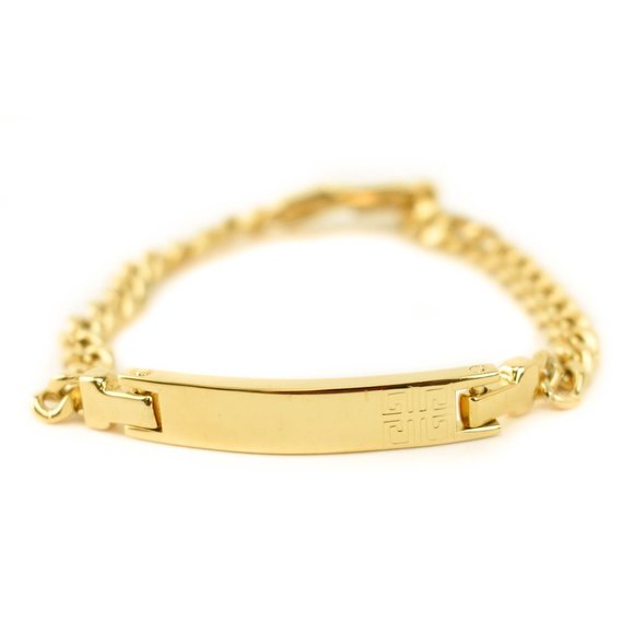 Givenchy Other - GIVENCHY: Gold, Metal "4G" Logo ID Bracelet (nr) Unisex